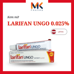 KEM MỠ LARIFAN UNGO OINTMENT 0,025% - BẰNG SÁNG CHẾ QUY TRÌNH SẢN XUẤT